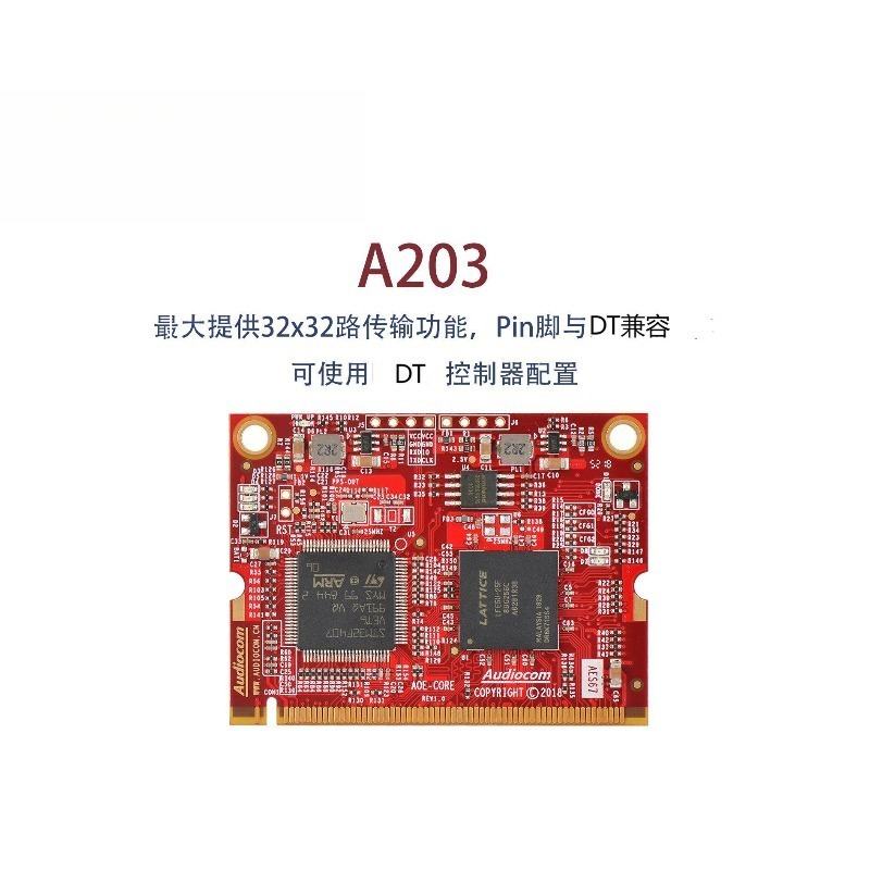 Audio Interface - For Dante AES67 Audio Network Transmission