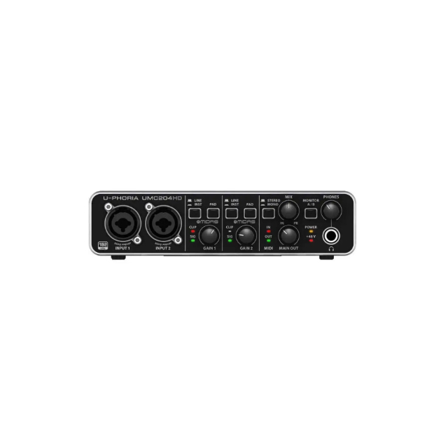 Audio Interface - External Sound Card Recording 2x4,24-Bit/192 kHz
