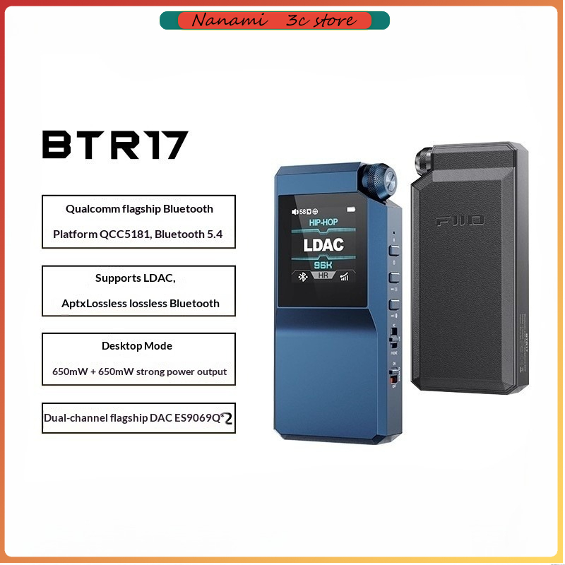 Sbc Audio Amplifier - FiiO BTR17 Portable Bluetooth Decoding Earphones