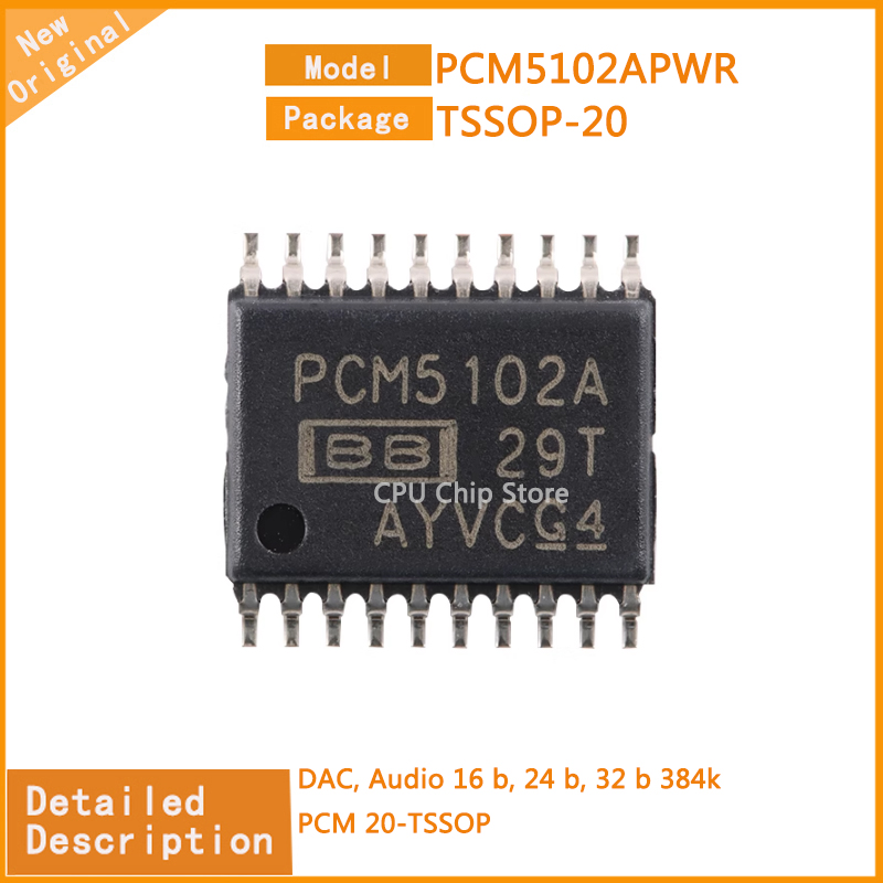 Pcm5102 - 5Pcs/Lot New Original PCM5102APWR PCM5102 DAC,