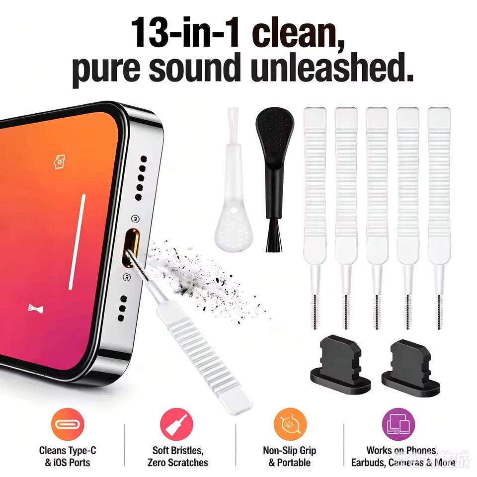 Diy Headphone - Mobile Phone Speaker Charging Port Cleaning
