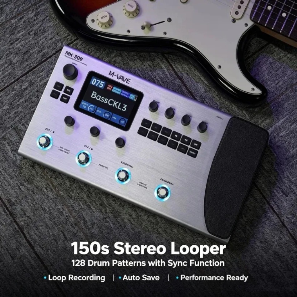 Audio Interface - M-VAVE MK-300 Wireless Guitar Amp Modeler