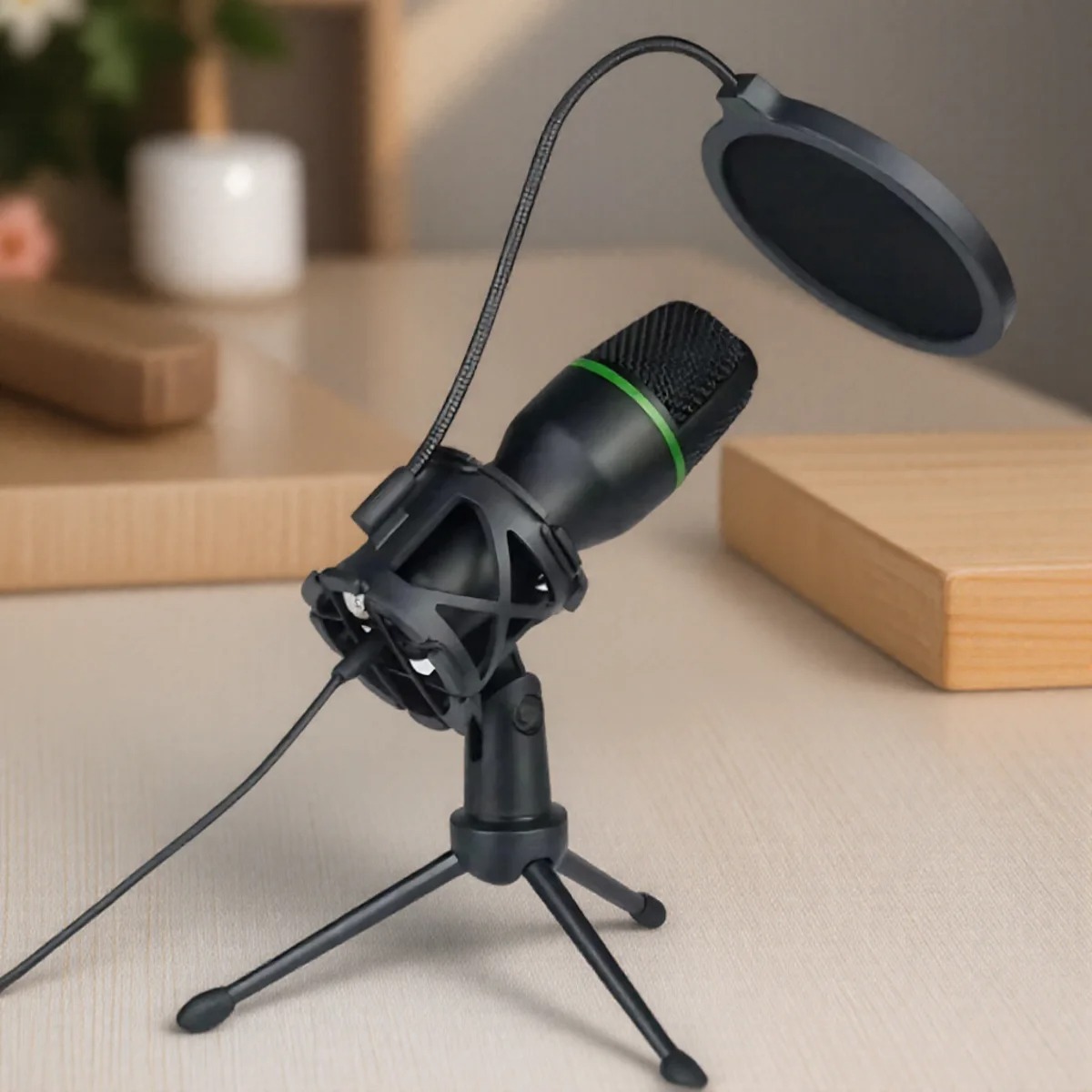 Condenser Microphone Kit - Professional USB Condenser Microphone For PC