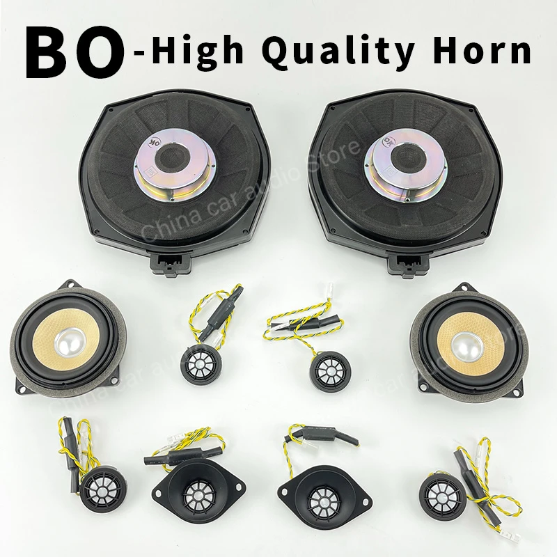 Tweeter - Mid-range and tweeter speakers, center subwoofer,