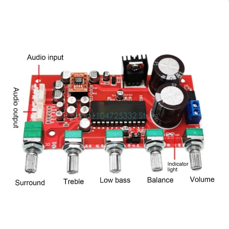 Volume Control Board - LM4610 Tone Preamp Sound Board Improve