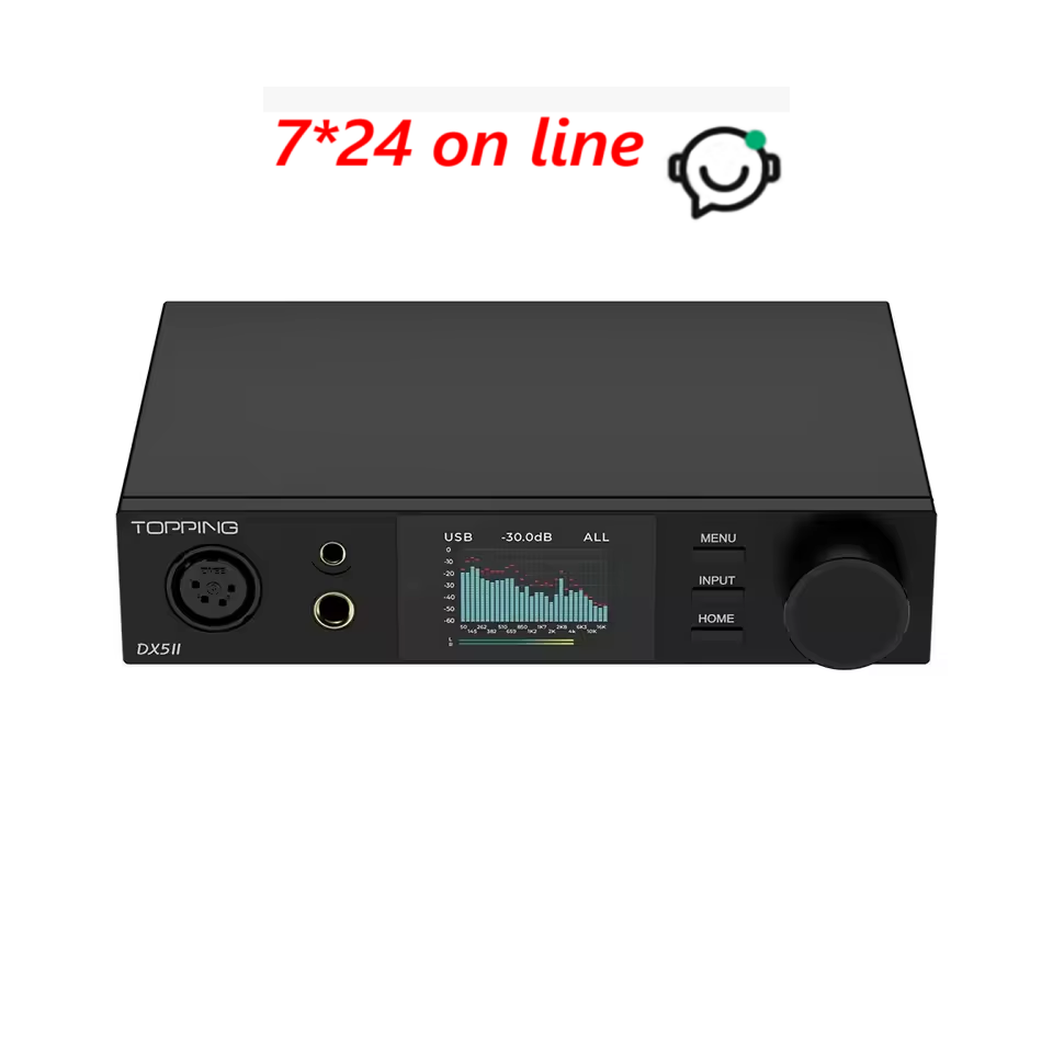 Headphone Amplifier - TOPPING DX5 II Fully Balanced DAC
