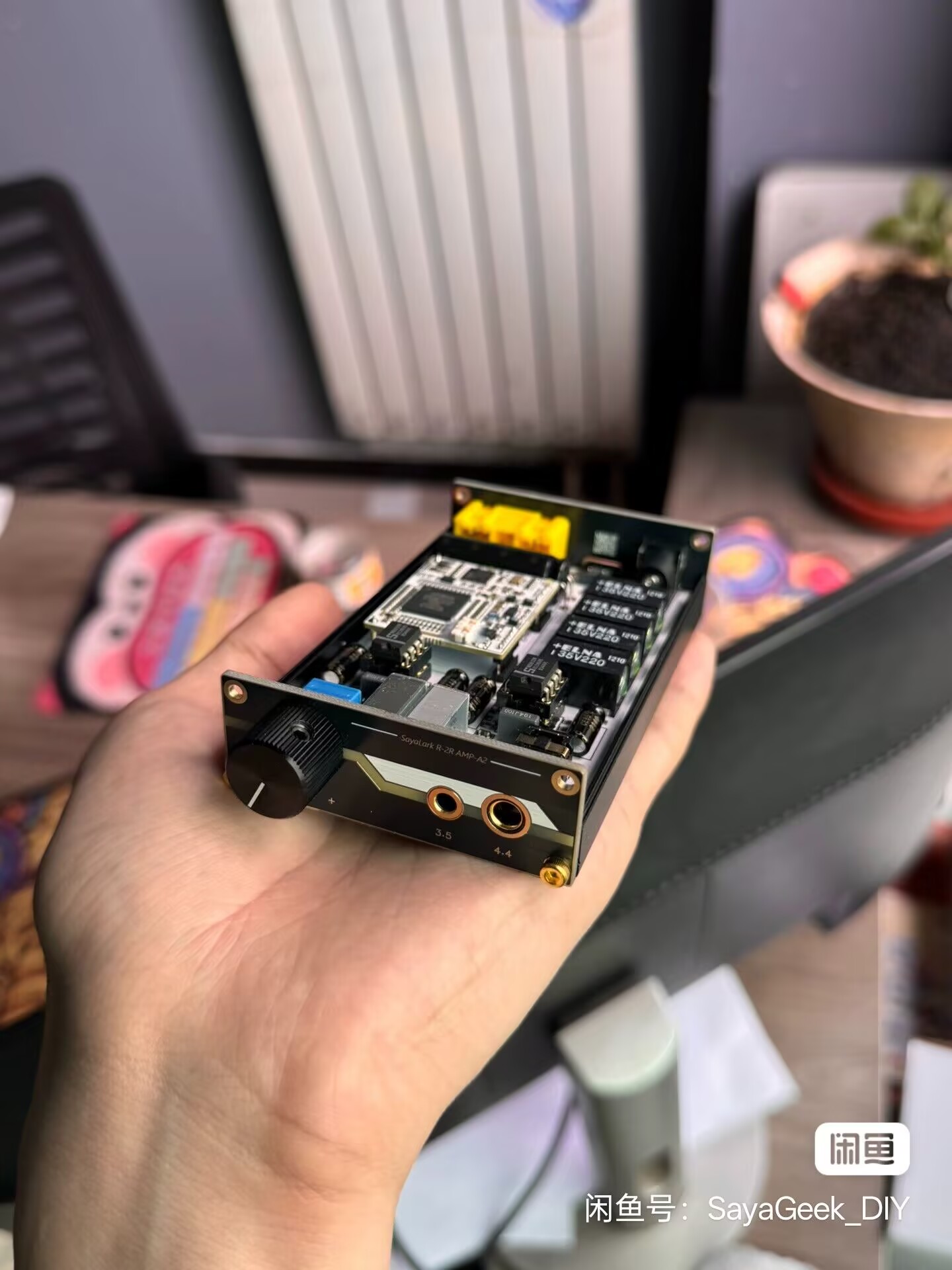 Headphone Amplifier - Portable R2R decoding headphone amplifier front-end