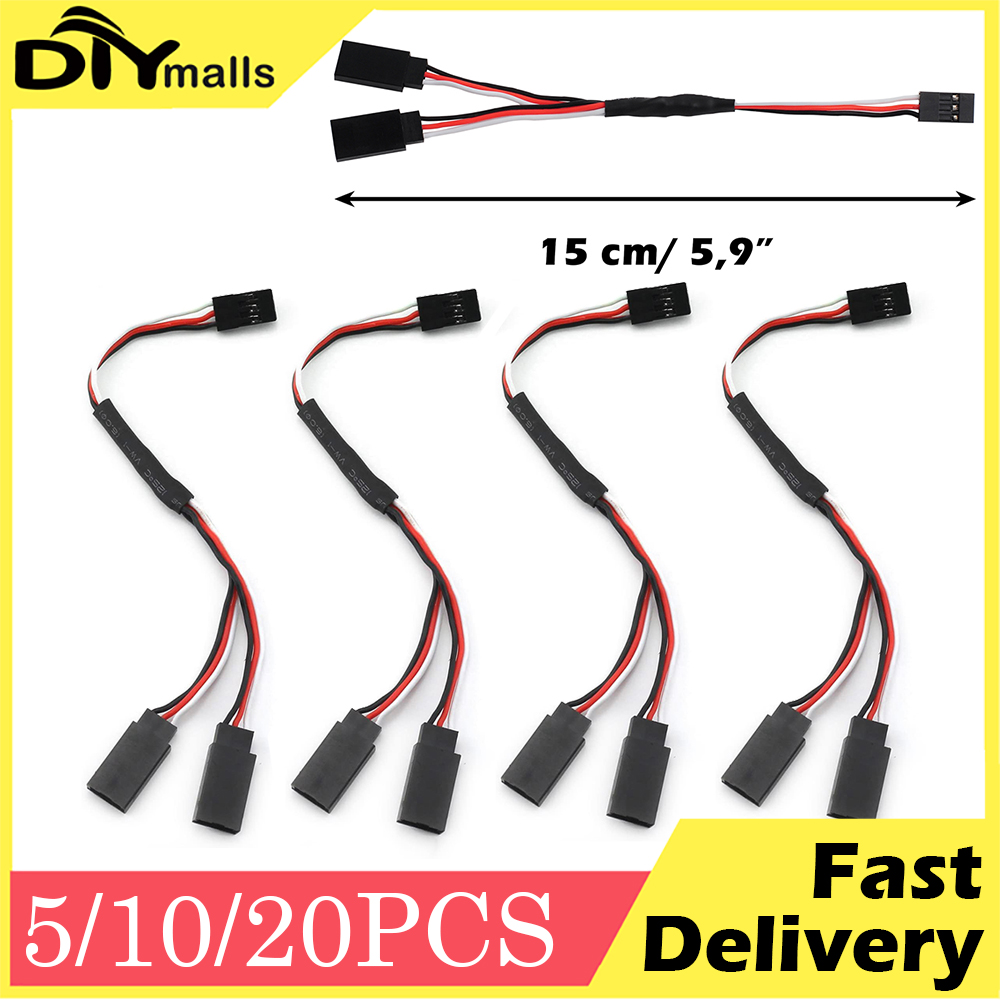 Rca Cable - 5/10/20PCS 150mm Y Style JR Cable