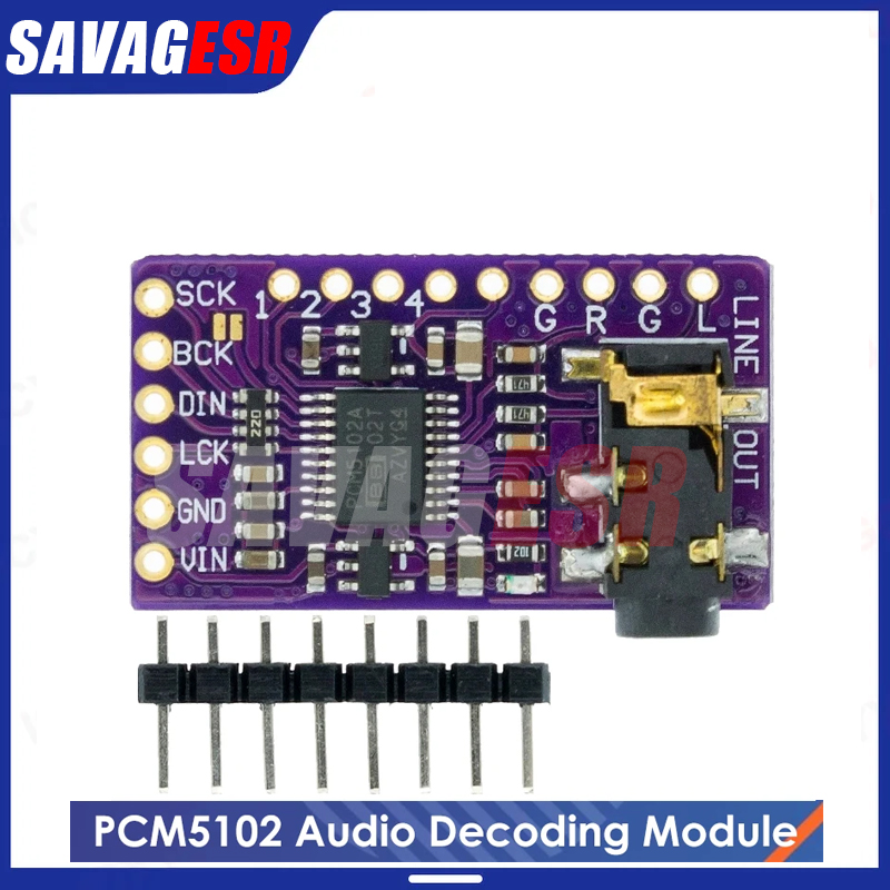 Pcm5102 - Interface I2S PCM5102A DAC Decoder GY-PCM5102