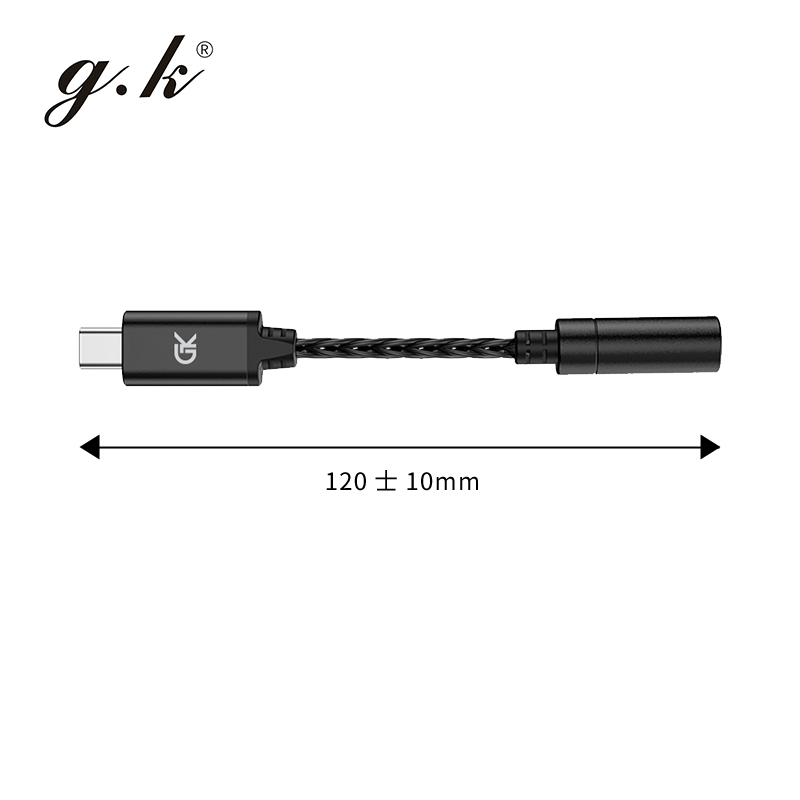 GK X1 Earphone Adapter Type-C  - Audio Dac review and price