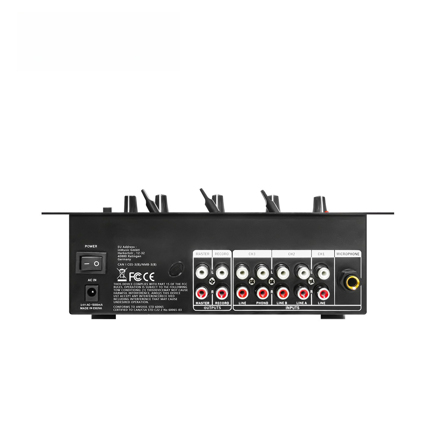 4-Channel DJ Mixer, Profession - Audio Interface review and price