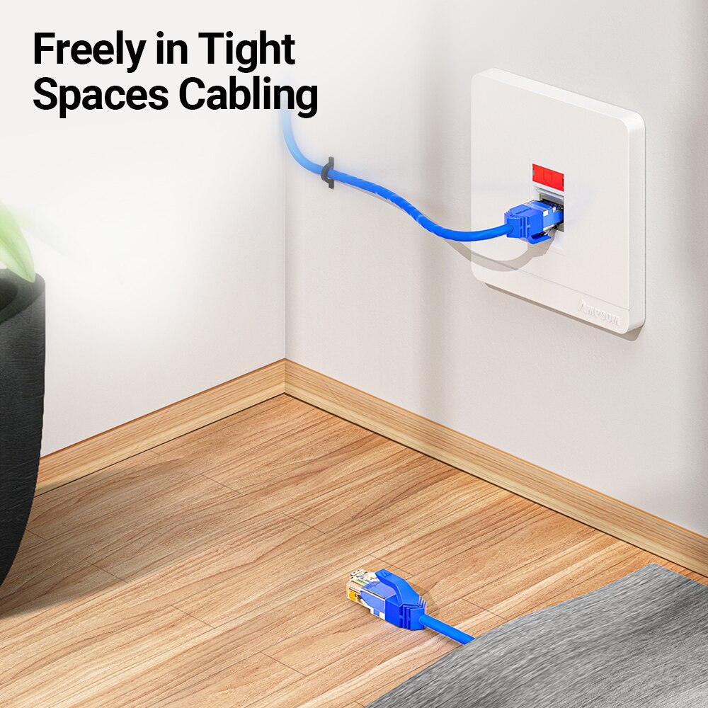 AMPCOM Ultra Slim Cat6a Networ - Rj45 Jack review and price