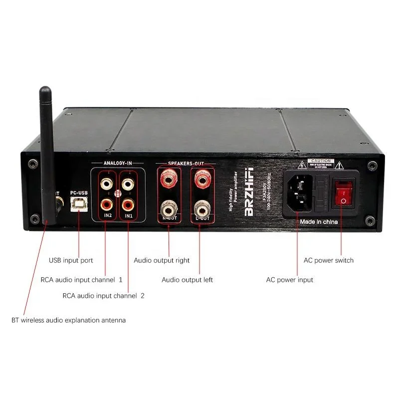 In stock BRZHIFI X10 High Powe - Audio Dac review and price