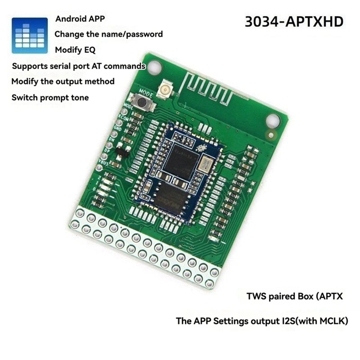 Y01A 2X QCC3034 Bluetooth 5.1  - Sbc Audio Amplifier review and price