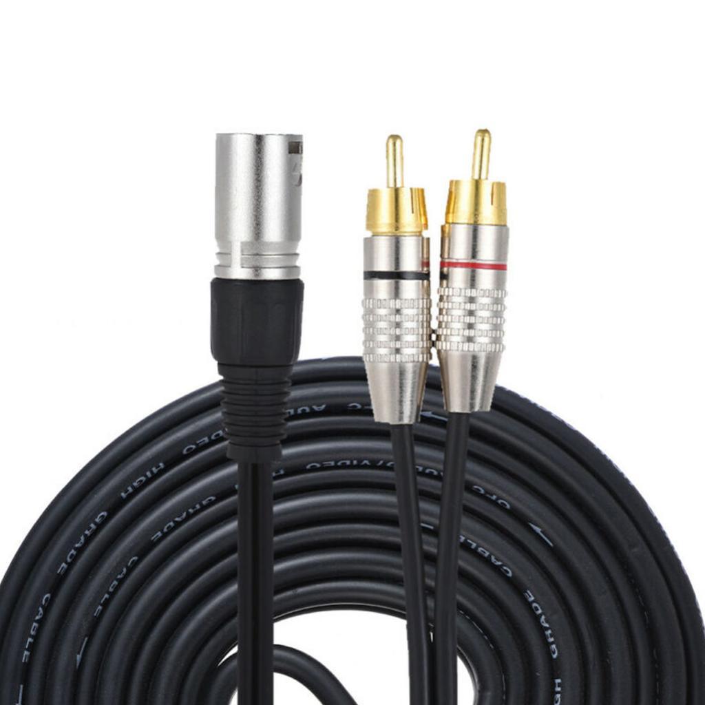 XLR Audio Splitter Cable to Rc - Rca Cable review and price