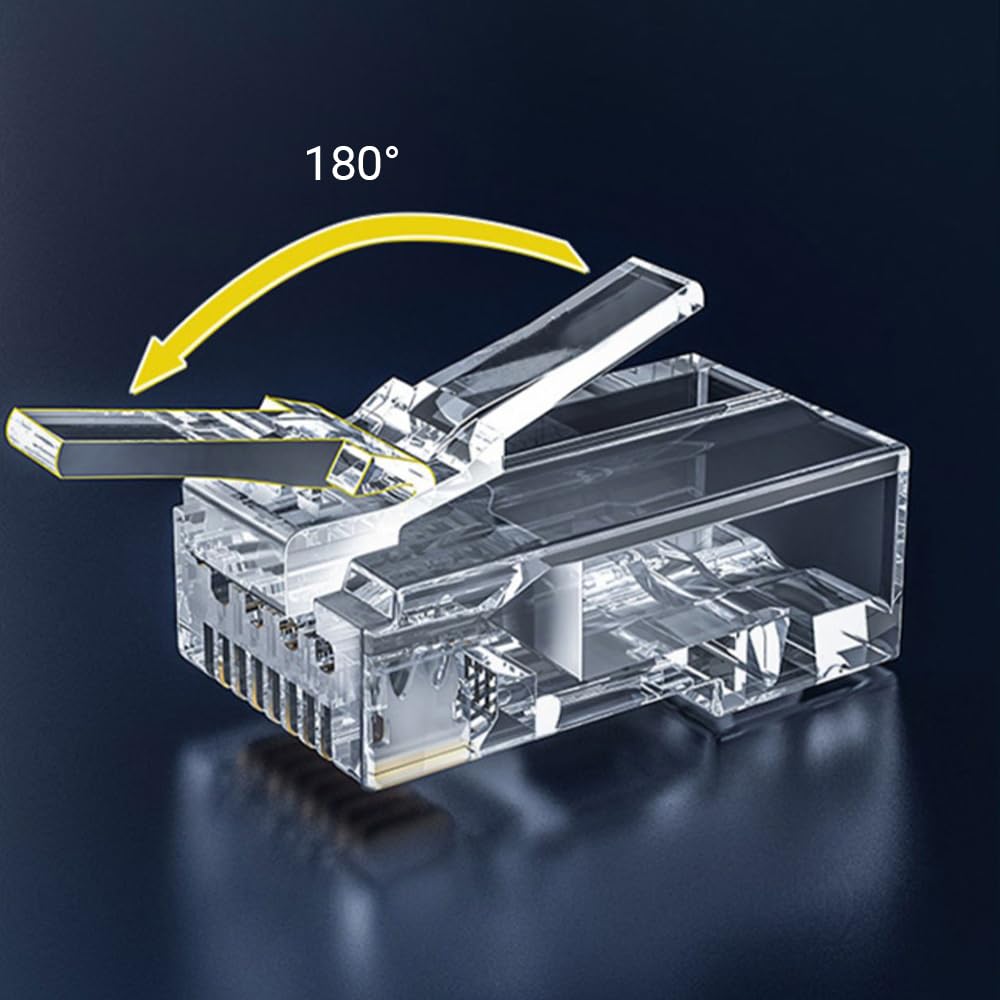 RJ45 Connector CAT6 Pass Throu - Rj45 Jack review and price