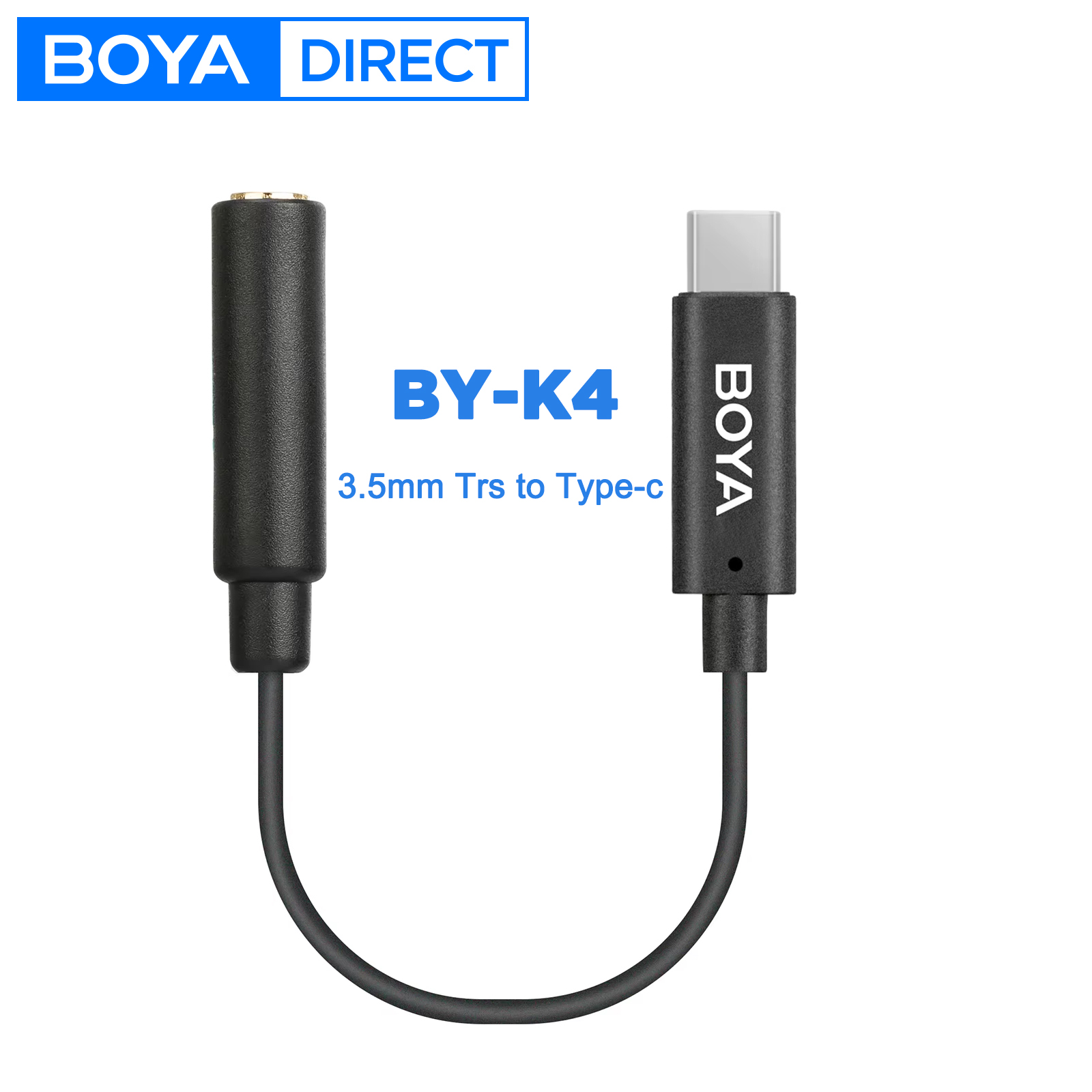 BOYA BY-K4 6cm 3.5mm TRS Femal - Trs Cable review and price