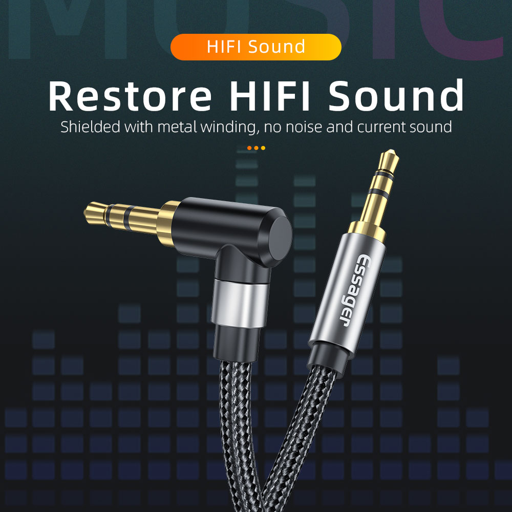 Essager Aux Extension Cable 3. - Audio Jumper Wire review and price