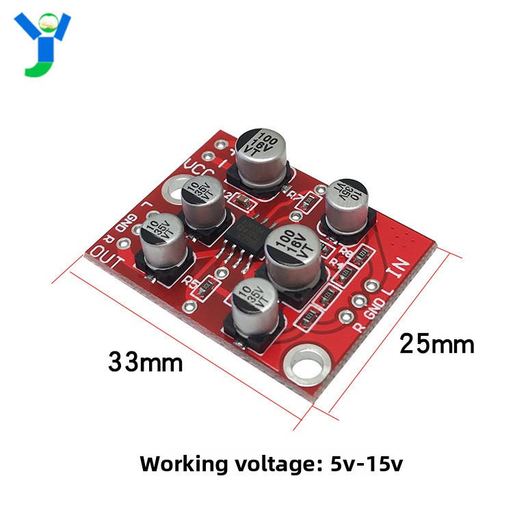 CHN 2027 Fever class AD828 op  - Audio Amplifier Board review and price