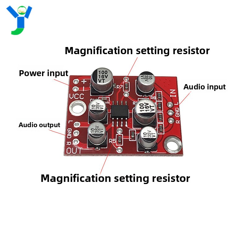 CHN 2027 Fever class AD828 op  - Audio Amplifier Board review and price