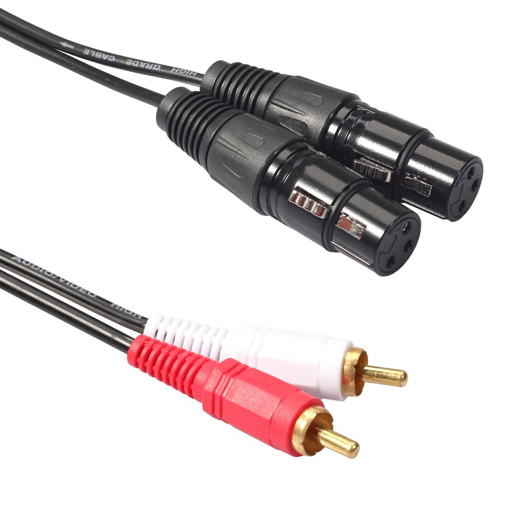 High Fidelity XLR RCA Audio Ca - Rca Cable review and price