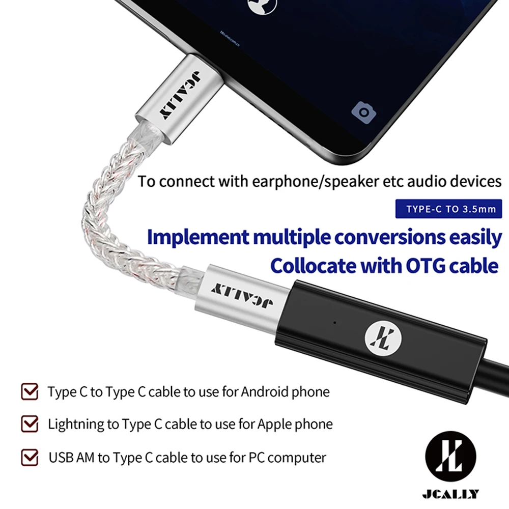 JCALLY AP7 Portable DAC Amplif - Headphone Amplifier review and price