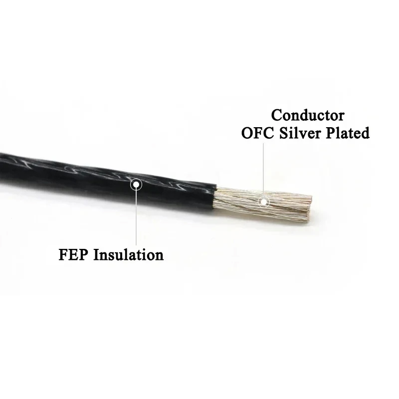 1~100m PTFE Silver Plated Elec - Audio Jumper Wire review and price