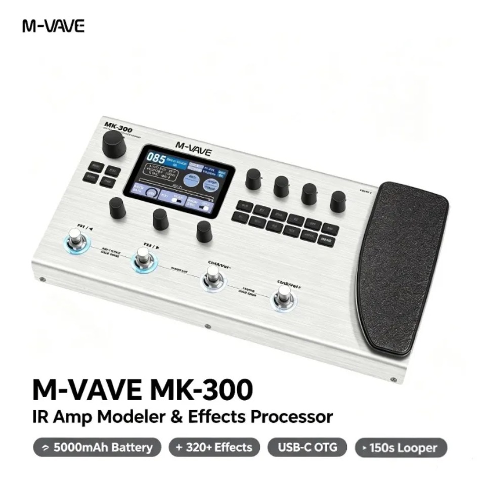 M-VAVE MK-300 Wireless Guitar  - Audio Interface review and price