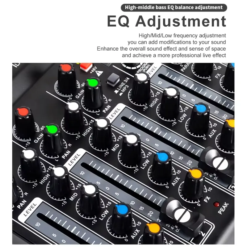 Audio Mixer Sound Board Consol - Audio Interface review and price