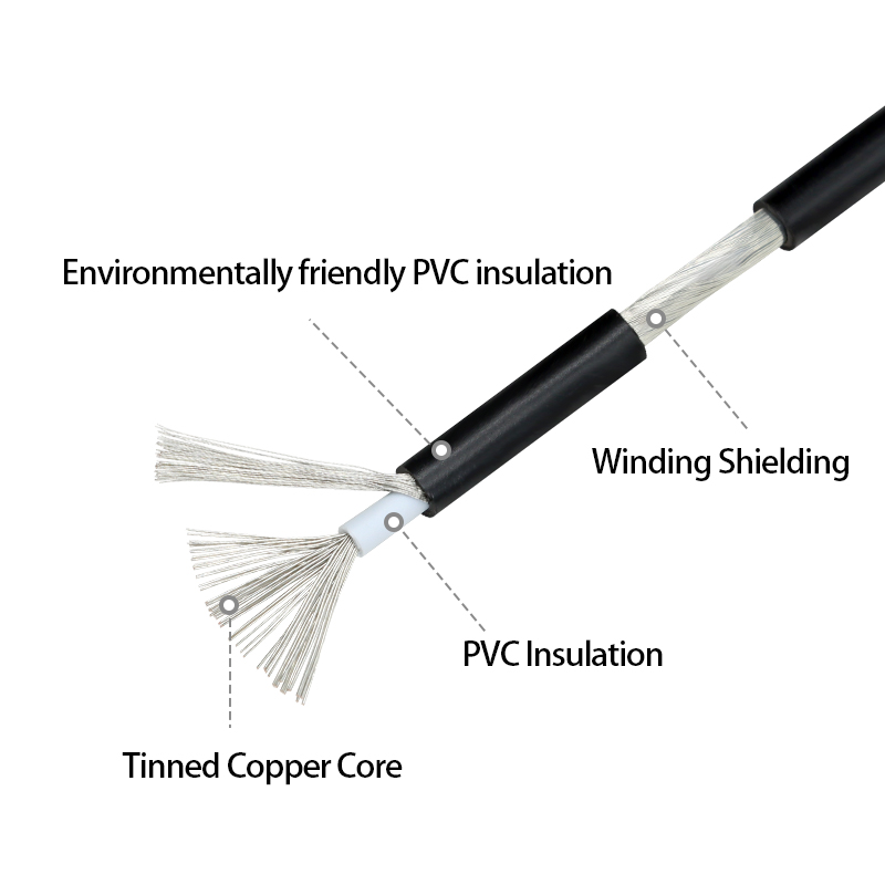 1~10M UL1185 PVC Shielded Wire - Audio Jumper Wire review and price