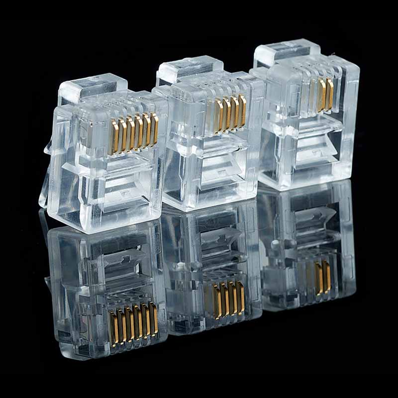 20/50/100PCS RJ11 6P2C 6P4C 6P - Rj45 Jack review and price