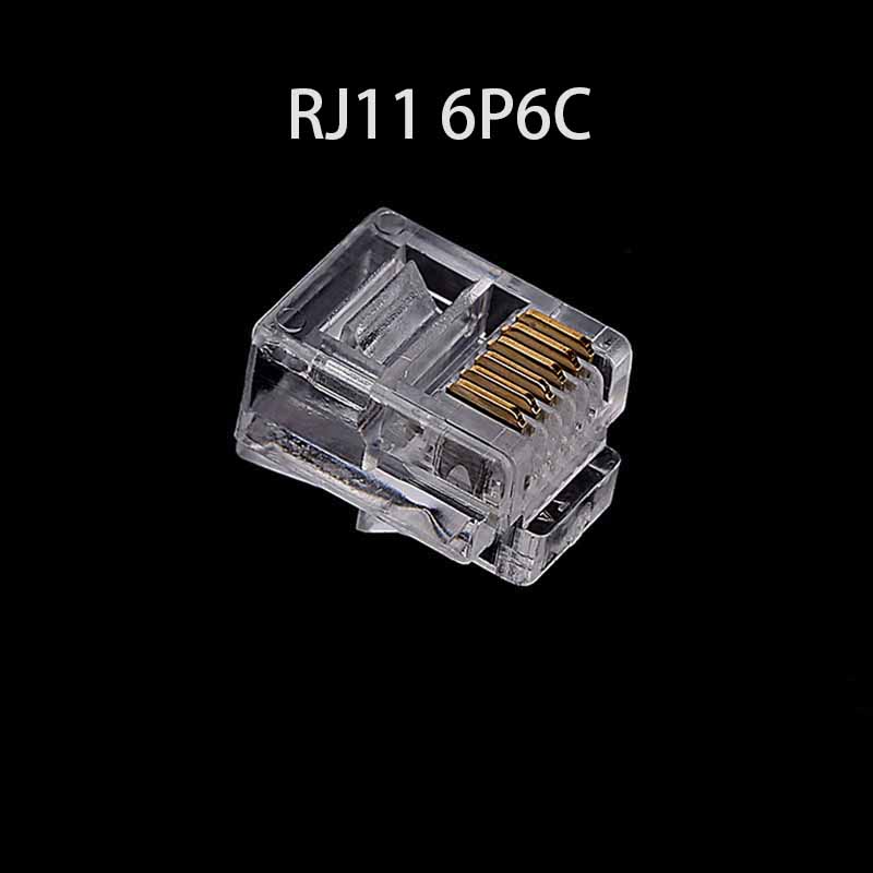 20/50/100PCS RJ11 6P2C 6P4C 6P - Rj45 Jack review and price