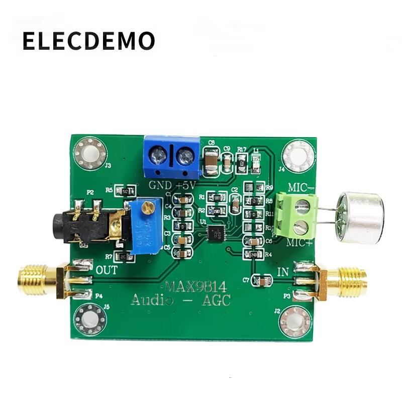 Electret Mic AGC Amplifier Mod - Audio Amplifier Board review and price