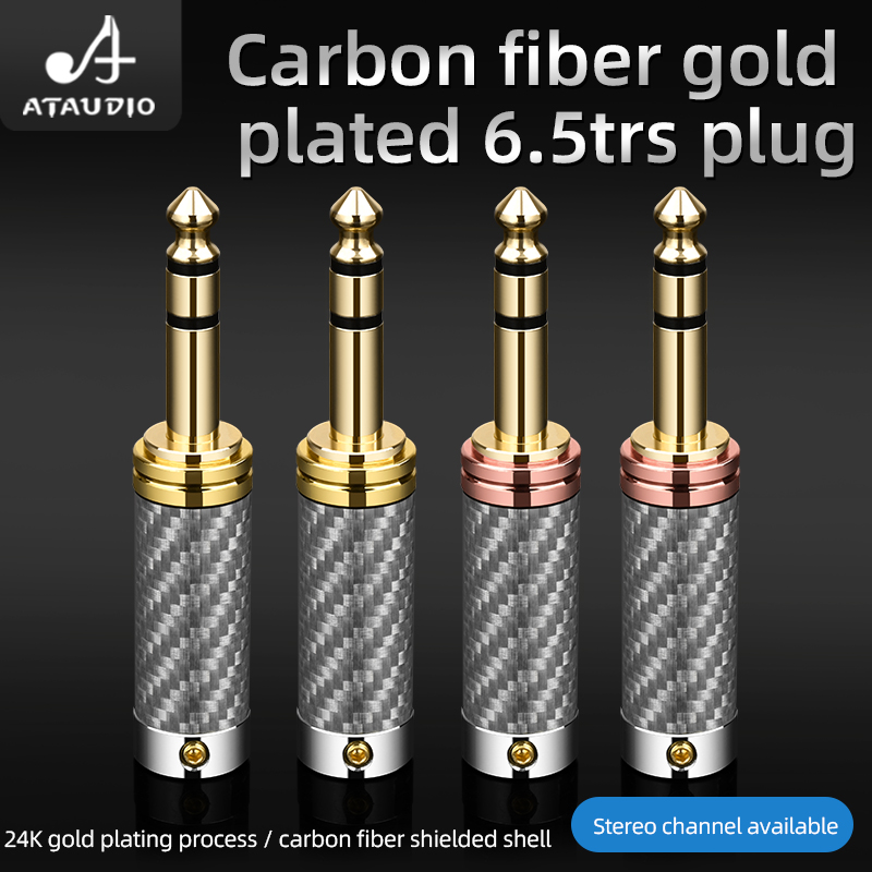 ATAUDIO 4PCS 6.5mm Plug Rhodiu - Trs Cable review and price