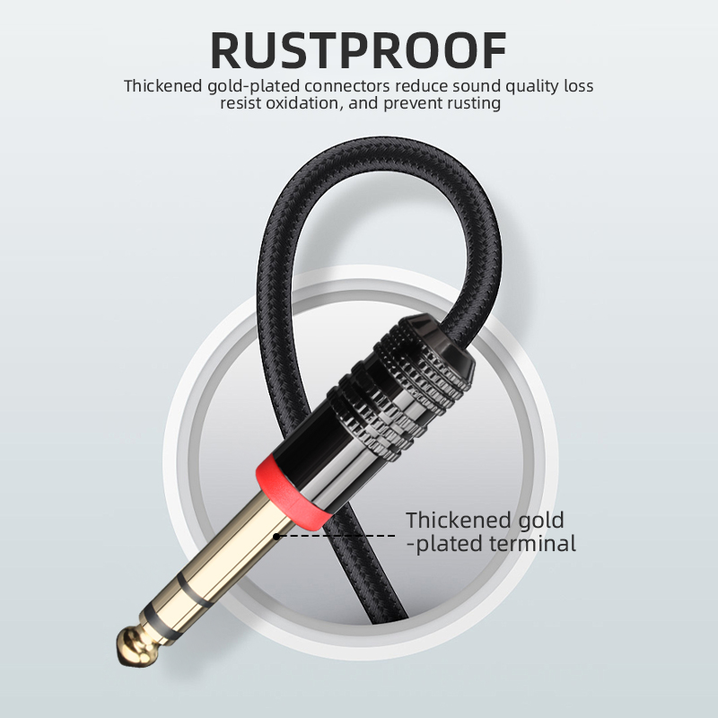 6.35mm TRS Guitar Cable Stereo - Audio Interface review and price