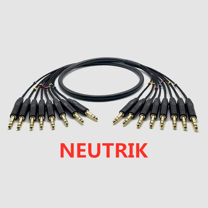 1 meter 11 NEUTRIK 6.35mm TRS  - Trs Cable review and price