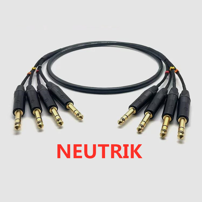 1 meter 11 NEUTRIK 6.35mm TRS  - Trs Cable review and price