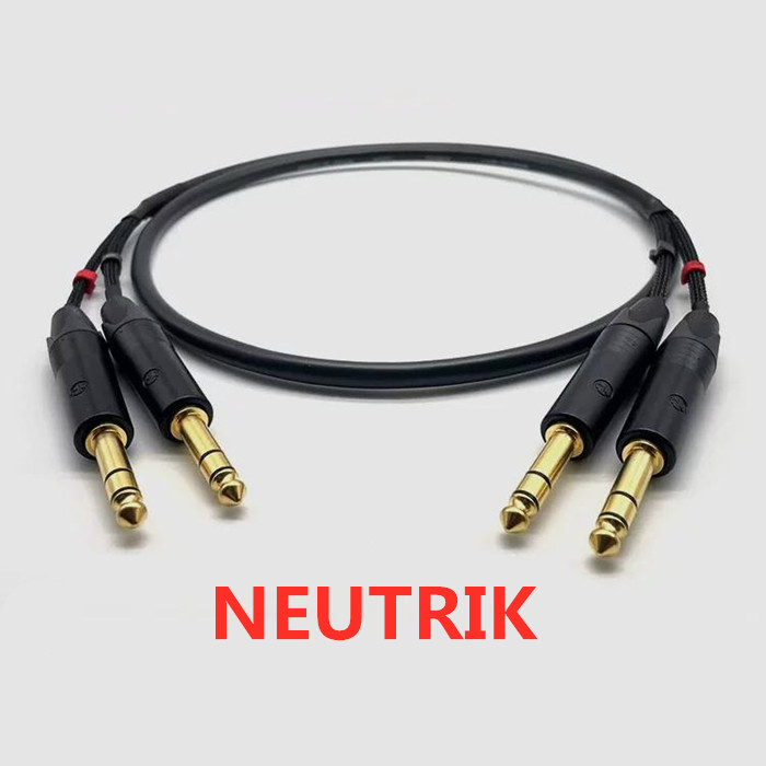 1 meter 11 NEUTRIK 6.35mm TRS  - Trs Cable review and price
