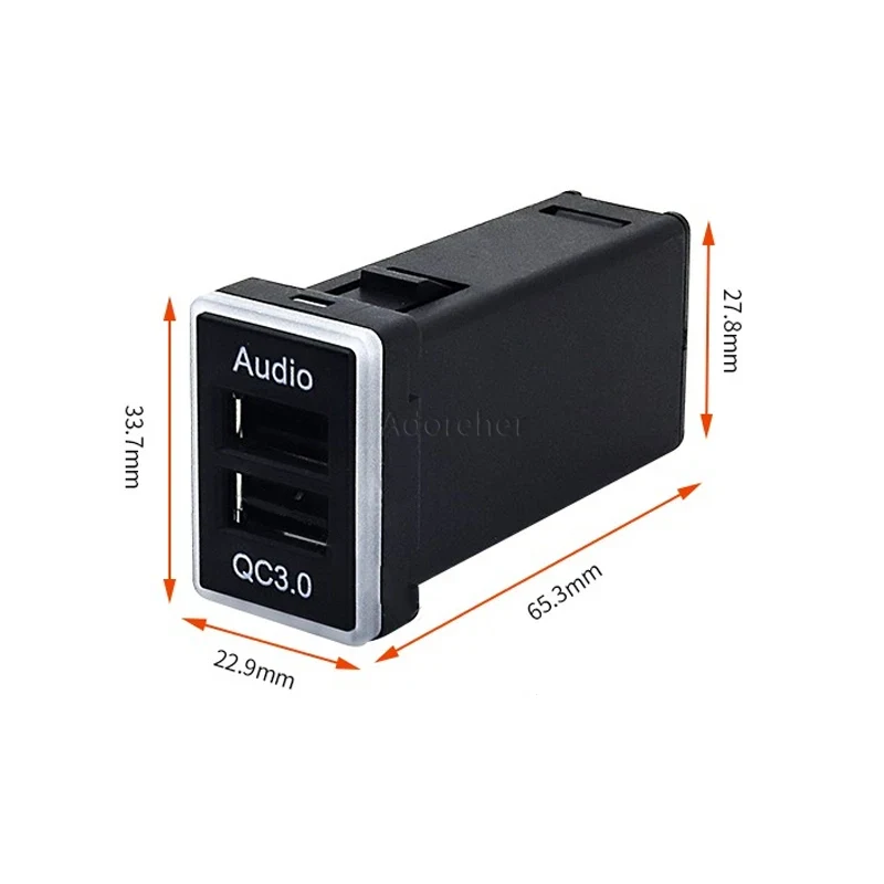1Pc Fast Car Charger Audio QC3 - Audio Interface review and price