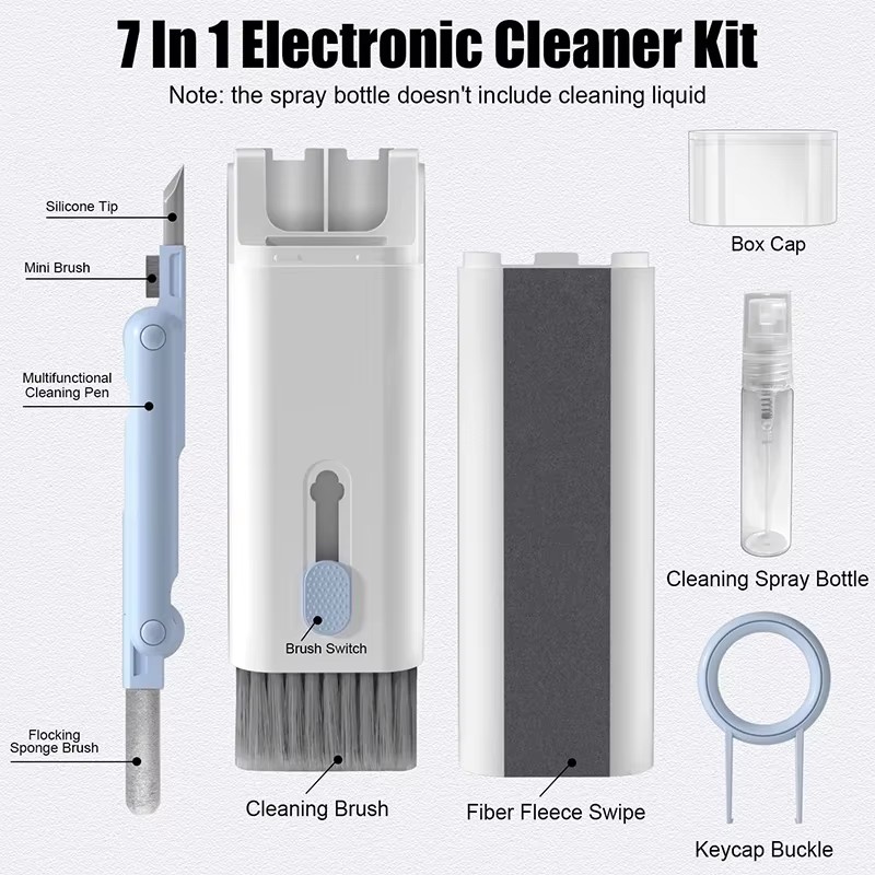 7 in 1 Computer Keyboard Clean - Diy Headphone review and price