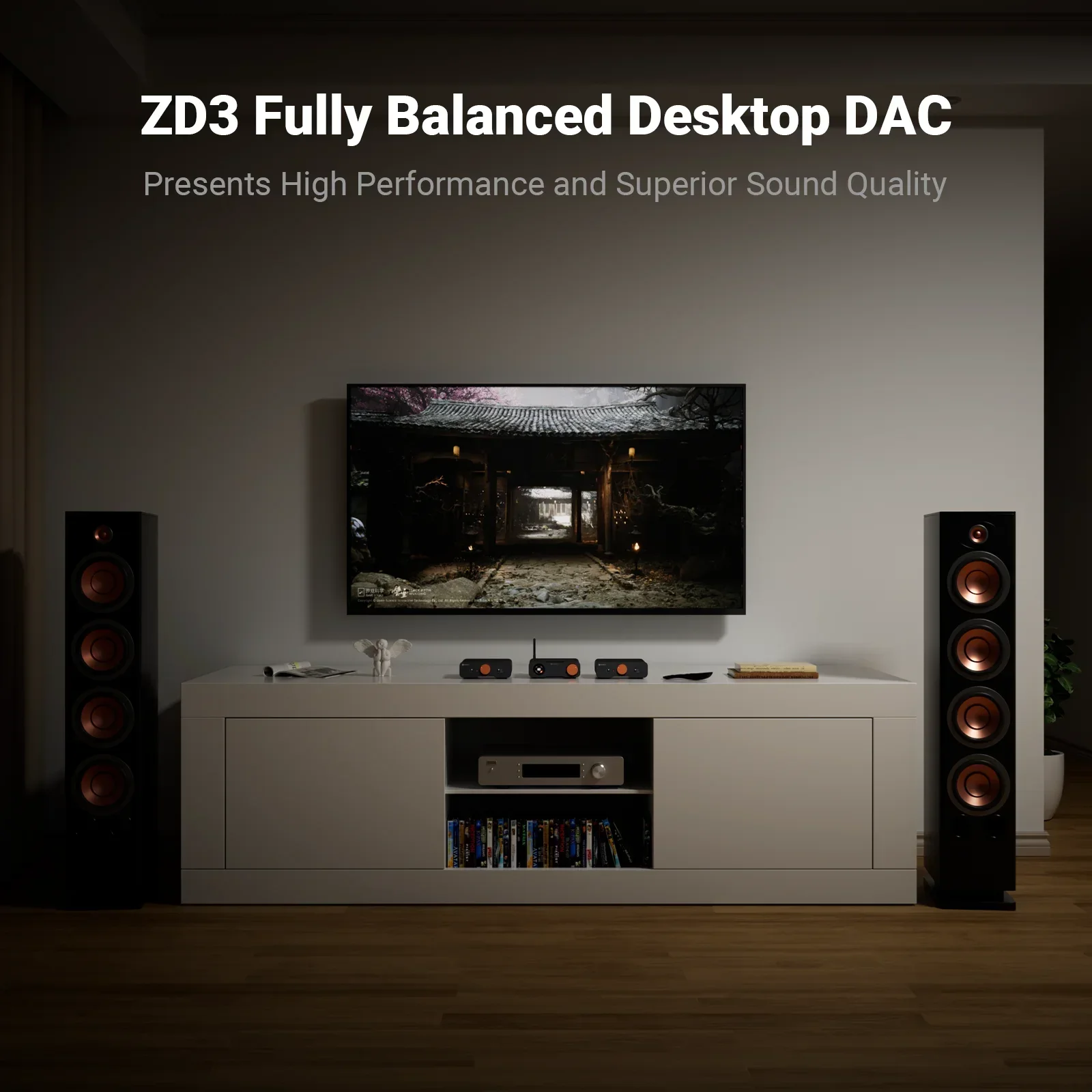 Fosi Audio ZD3 Blue Fully Bala - Audio Dac review and price