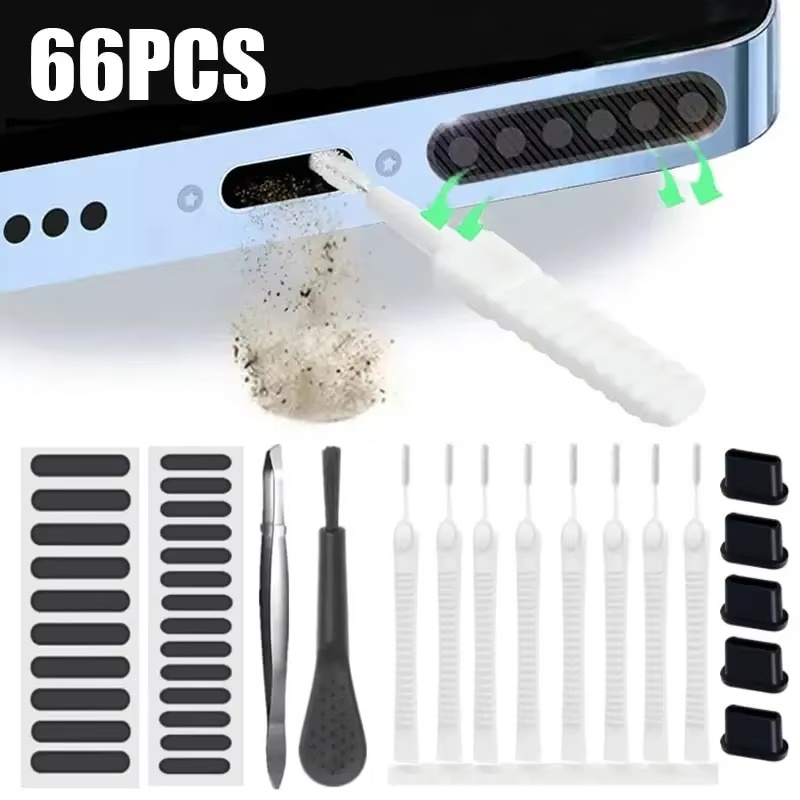 66pcs Phone Charging Port Clea - Diy Headphone review and price