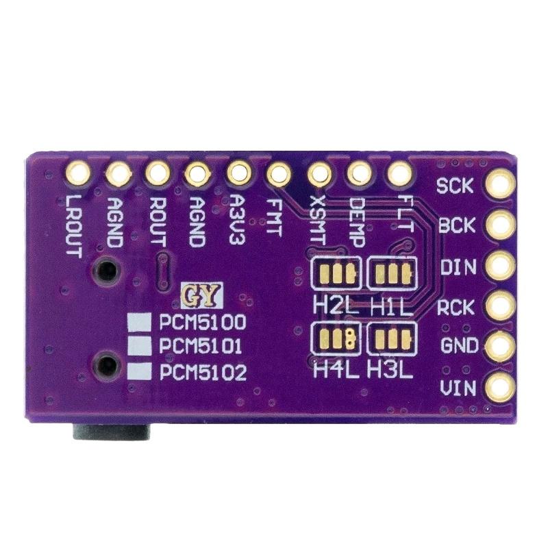 Interface I2S PCM5102A DAC Dec - Pcm5102 review and price