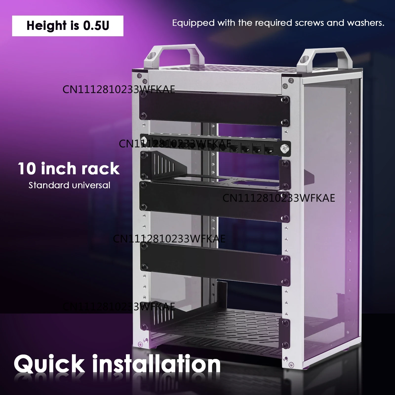 Cat6A 12 Port Patch Panel Full - Rj45 Jack review and price