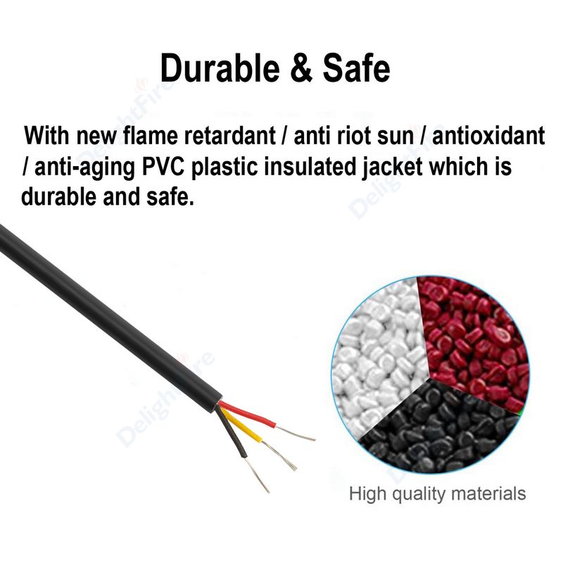 3 Core Sheathed Cable Electric - Audio Jumper Wire review and price