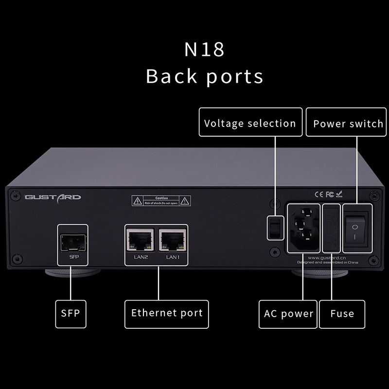 Gustard N18 N18pro Network Eth - Audio Interface review and price