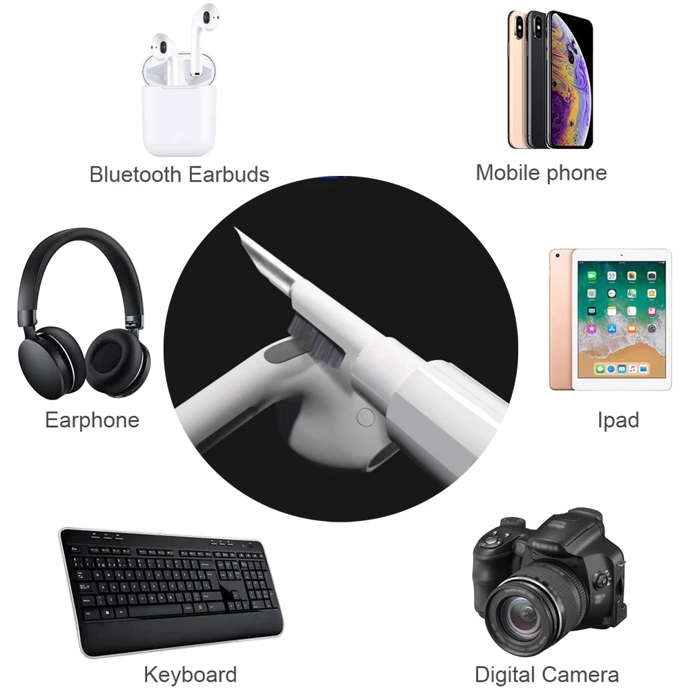 3 In 1 Cleaner Kit Earphones C - Diy Headphone review and price