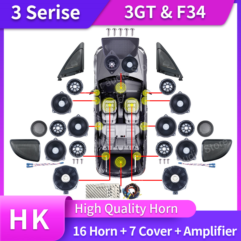 Car Speaker Kit For BMW F34 GT - Tweeter review and price