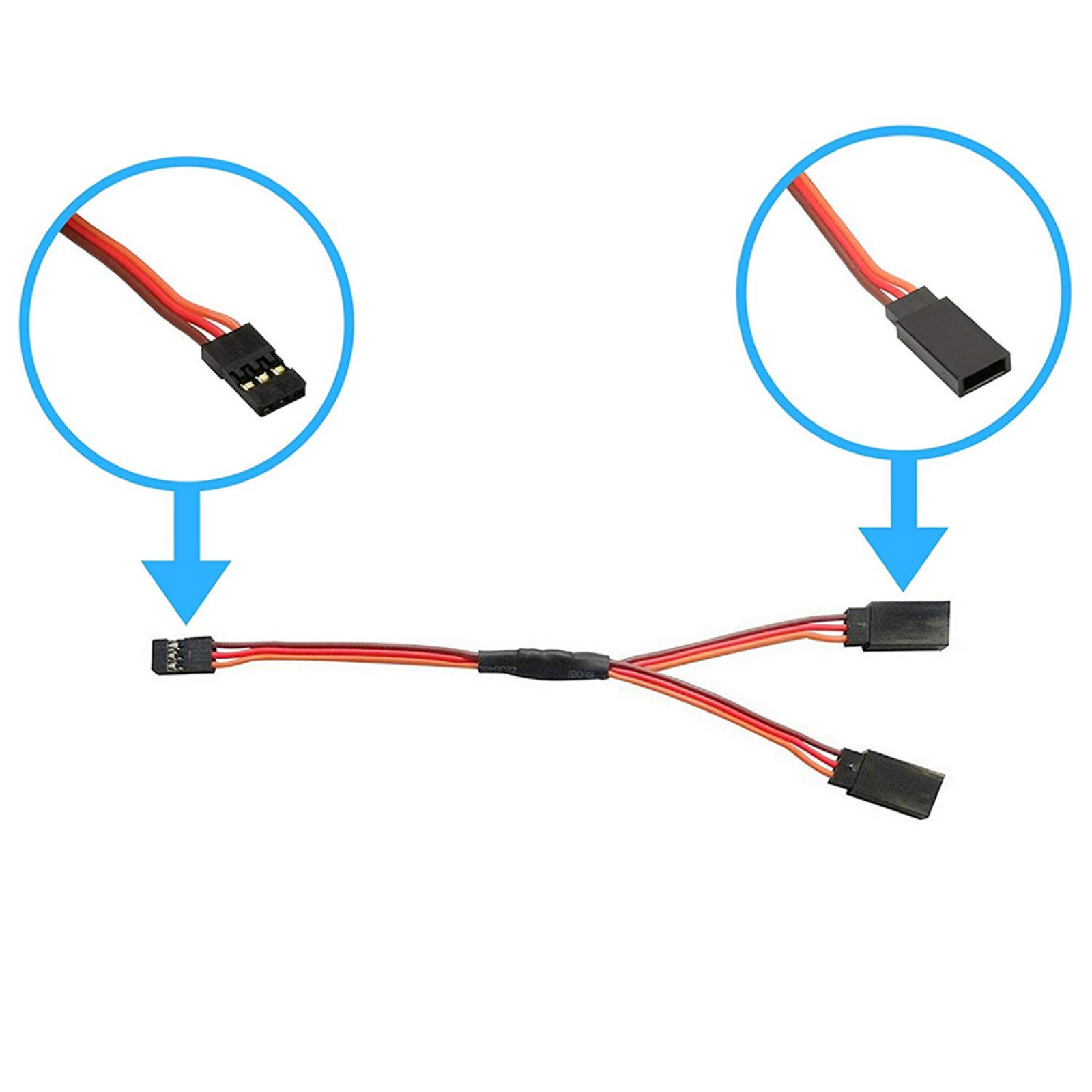 DIYmall JR Style 15cm Servo Y  - Rca Cable review and price